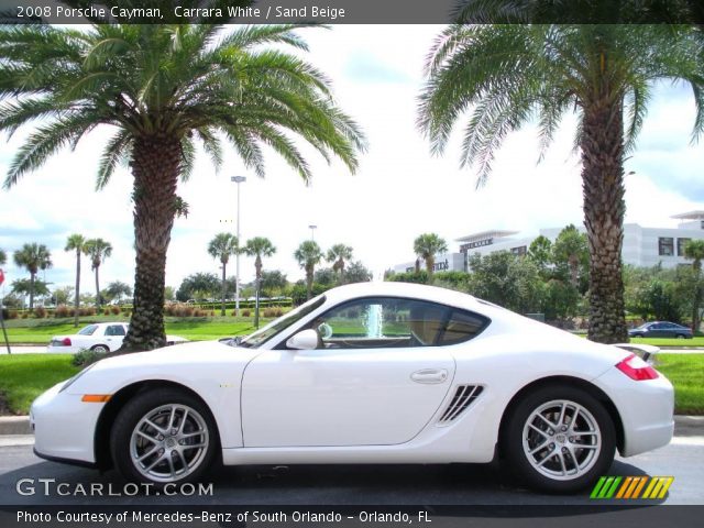 2008 Porsche Cayman  in Carrara White