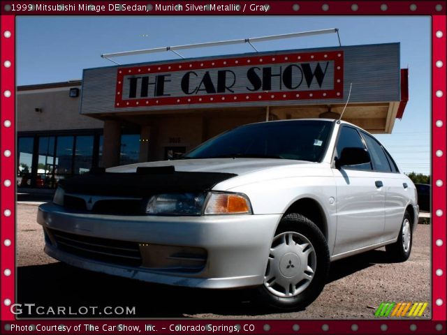 1999 Mitsubishi Mirage DE Sedan in Munich Silver Metallic