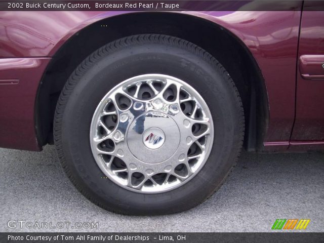 2002 Buick Century Custom in Bordeaux Red Pearl