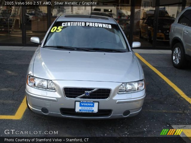 2005 Volvo S60 2.5T AWD in Silver Metallic