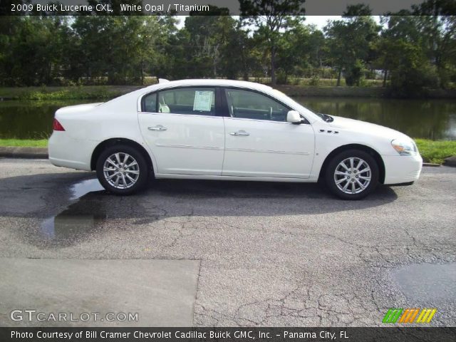 2009 Buick Lucerne CXL in White Opal