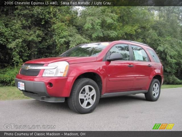 2006 Chevrolet Equinox LS AWD in Salsa Red Metallic