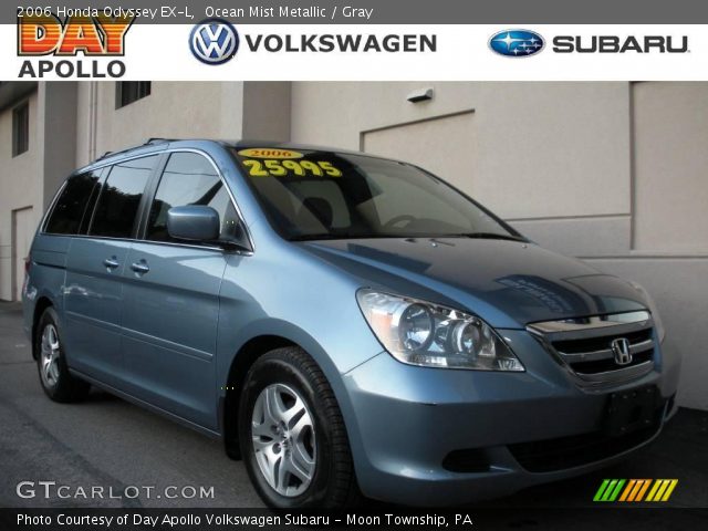 2006 Honda Odyssey EX-L in Ocean Mist Metallic