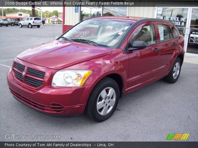 2008 Dodge Caliber SE in Inferno Red Crystal Pearl