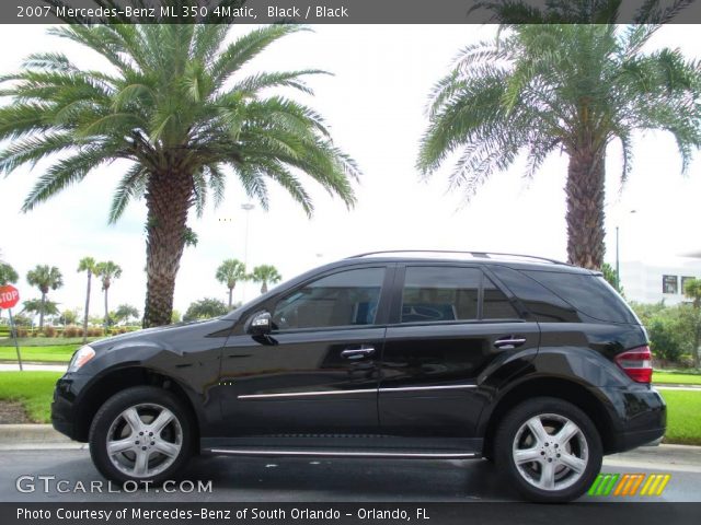 2007 Mercedes-Benz ML 350 4Matic in Black