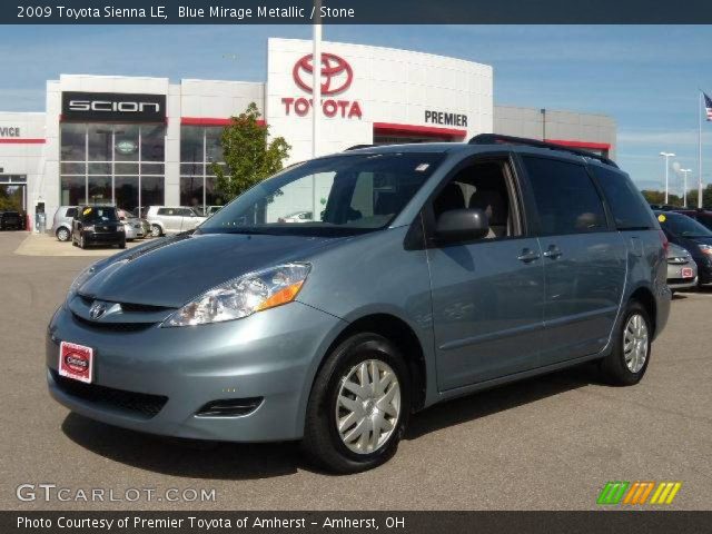 2009 Toyota Sienna LE in Blue Mirage Metallic