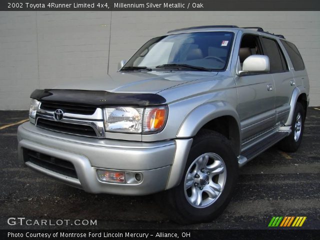 2002 Toyota 4Runner Limited 4x4 in Millennium Silver Metallic