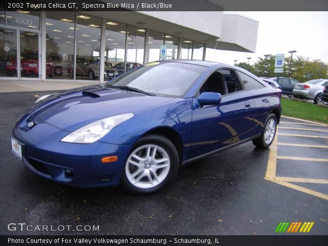 2002 Toyota Celica GT in Spectra Blue Mica