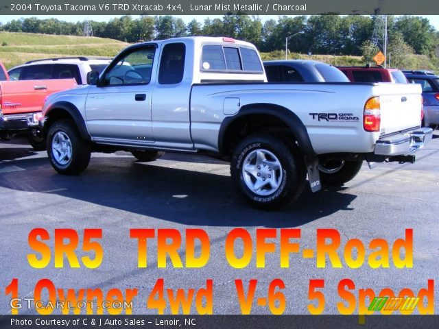 2004 Toyota Tacoma V6 TRD Xtracab 4x4 in Lunar Mist Metallic