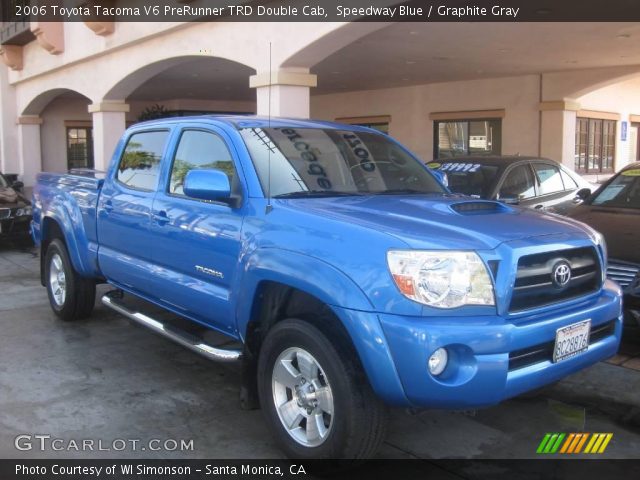 2006 Toyota Tacoma V6 PreRunner TRD Double Cab in Speedway Blue