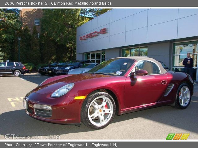 2006 Porsche Boxster S in Carmon Red Metallic
