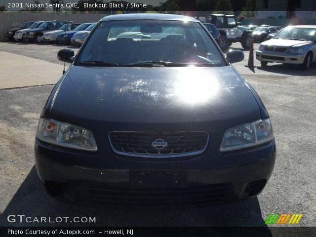 2001 Nissan Sentra GXE in Blackout Black
