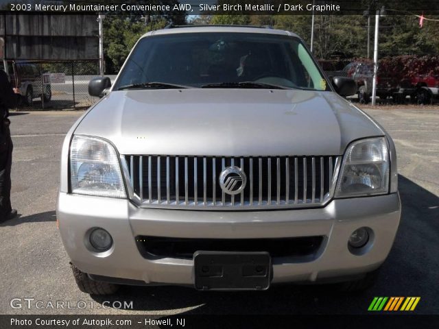 2003 Mercury Mountaineer Convenience AWD in Silver Birch Metallic