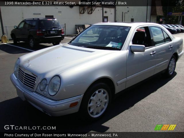1998 Mercedes-Benz E 320 4Matic Sedan in Brilliant Silver Metallic