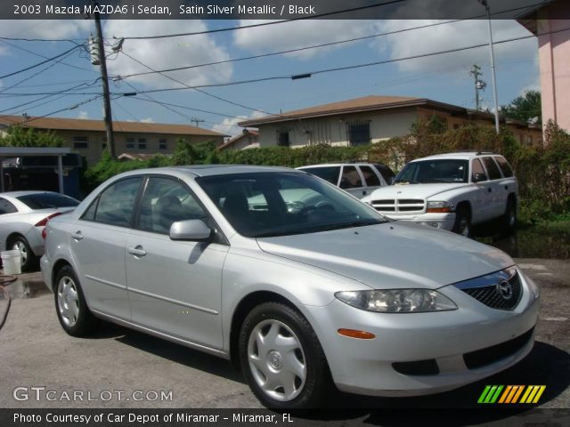 2003 Mazda MAZDA6 i Sedan in Satin Silver Metallic