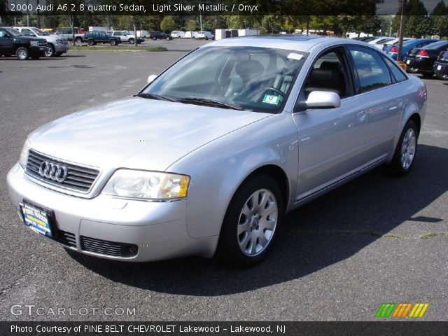 2000 Audi A6 2.8 quattro Sedan in Light Silver Metallic