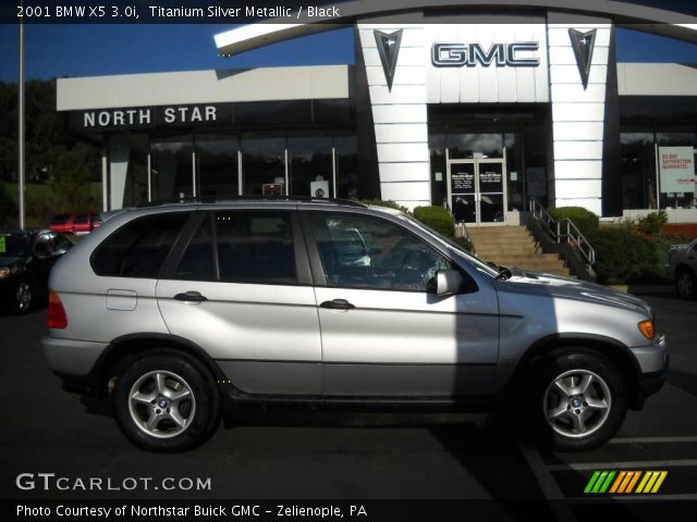 2001 BMW X5 3.0i in Titanium Silver Metallic