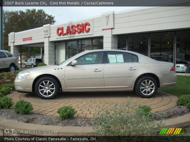 2007 Buick Lucerne CXL in Gold Mist Metallic