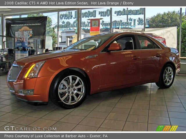 2008 Cadillac CTS 4 AWD Hot Lava Edition Sedan in Hot Lava Orange