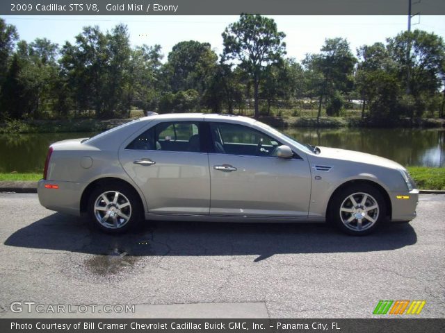 2009 Cadillac STS V8 in Gold Mist
