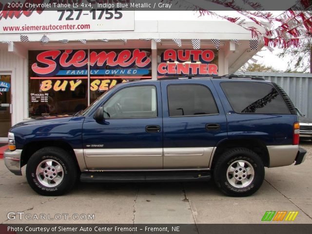 2000 Chevrolet Tahoe LS 4x4 in Indigo Blue Metallic