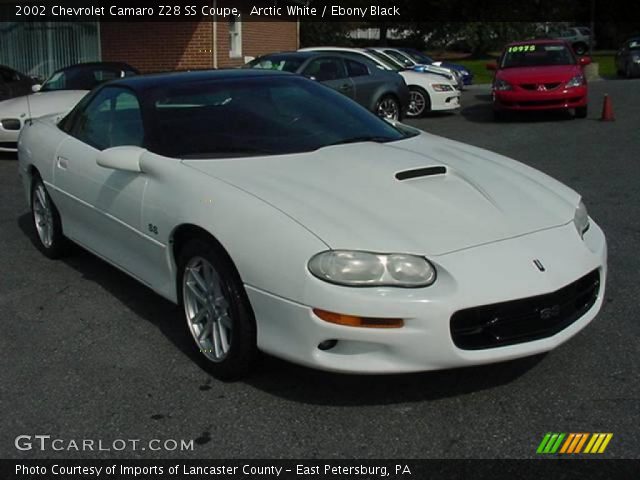 2002 Chevrolet Camaro Z28 SS Coupe in Arctic White