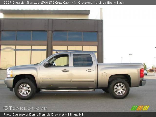 2007 Chevrolet Silverado 1500 LTZ Crew Cab 4x4 in Graystone Metallic