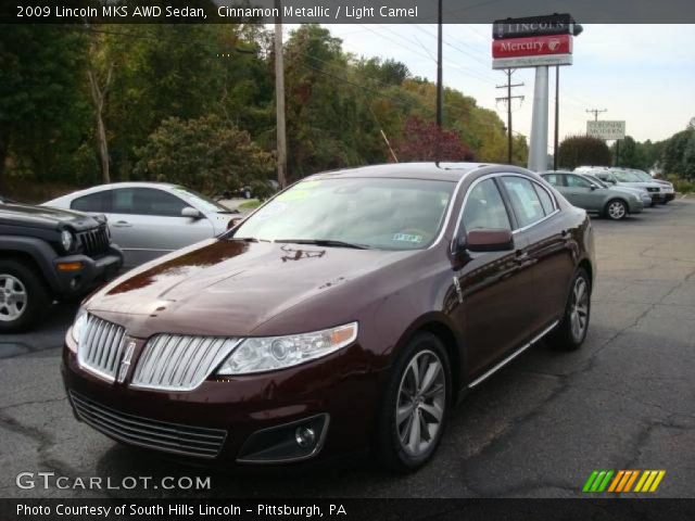 2009 Lincoln MKS AWD Sedan in Cinnamon Metallic
