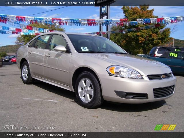 2010 Chevrolet Impala LT in Gold Mist Metallic
