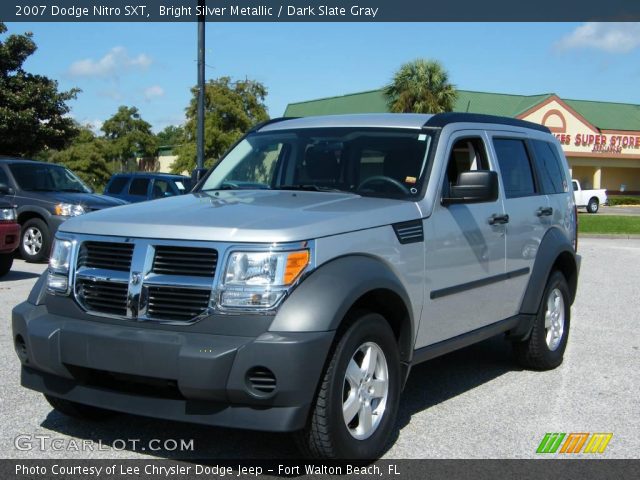 2007 Dodge Nitro SXT in Bright Silver Metallic