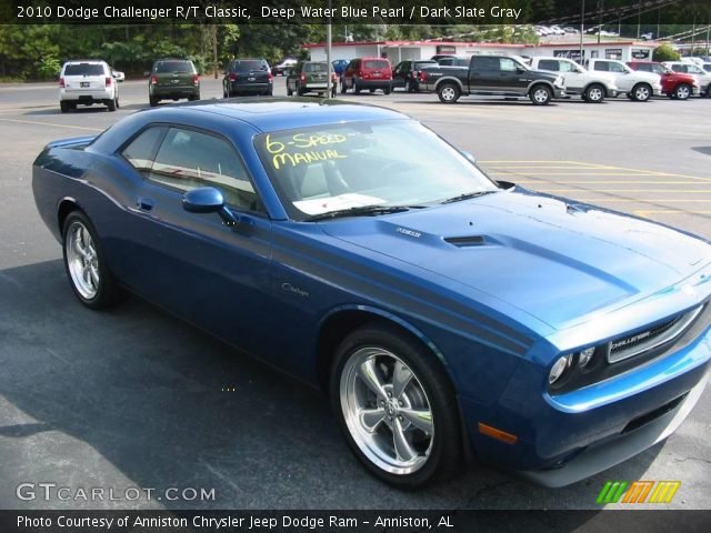 2010 Dodge Challenger R/T Classic in Deep Water Blue Pearl