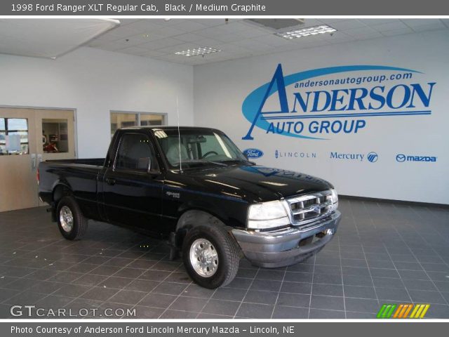 1998 Ford Ranger XLT Regular Cab in Black