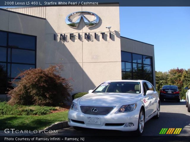 2008 Lexus LS 460 L in Starfire White Pearl