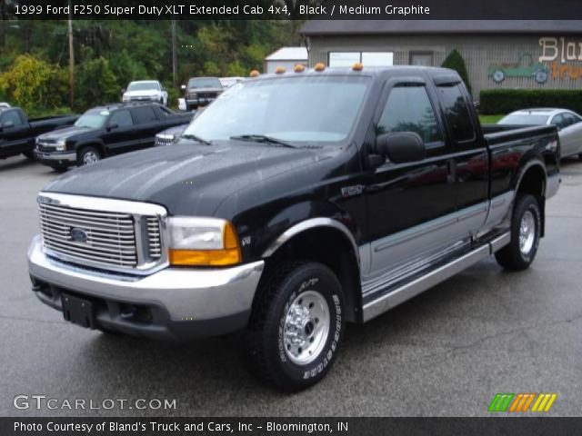 1999 Ford F250 Super Duty XLT Extended Cab 4x4 in Black