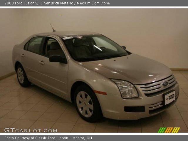 2008 Ford Fusion S in Silver Birch Metallic