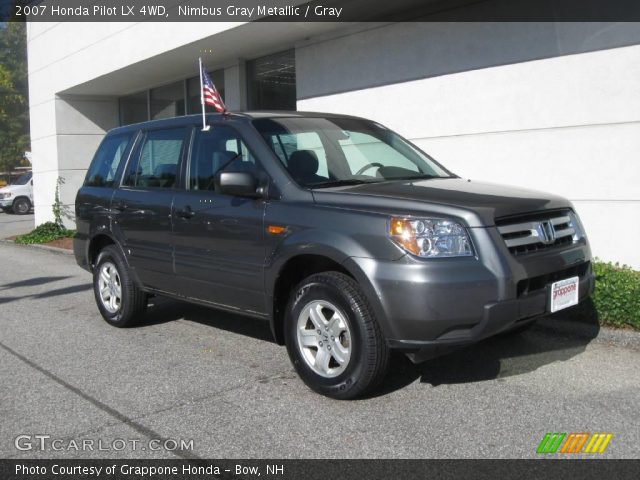 2007 Honda Pilot LX 4WD in Nimbus Gray Metallic