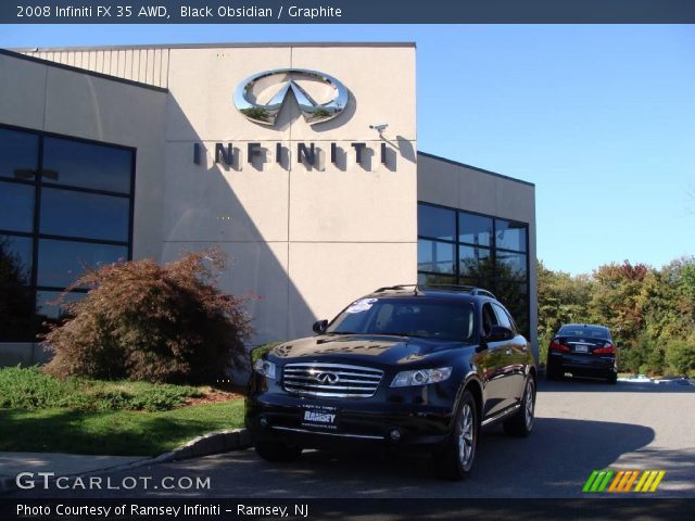 2008 Infiniti FX 35 AWD in Black Obsidian