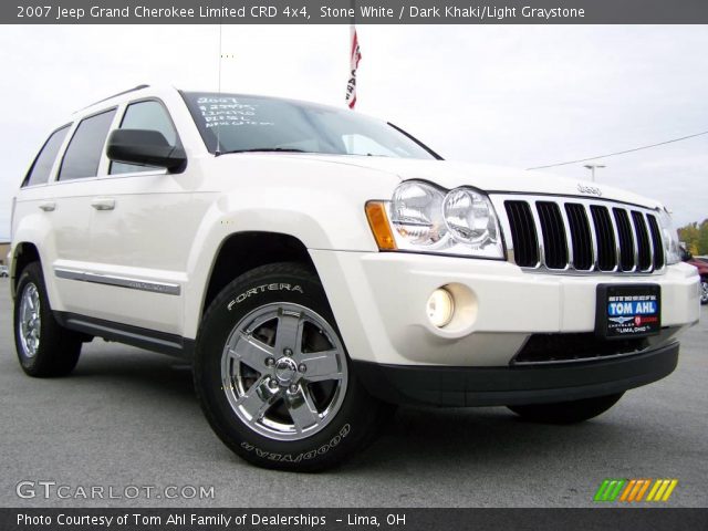 2007 Jeep Grand Cherokee Limited CRD 4x4 in Stone White