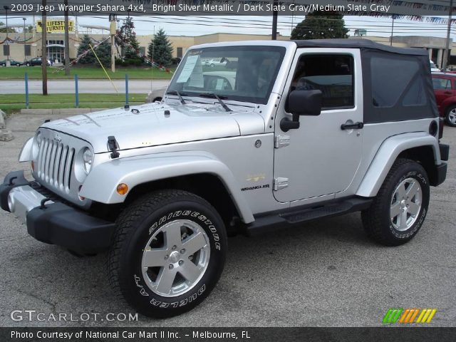 2009 Jeep Wrangler Sahara 4x4 in Bright Silver Metallic