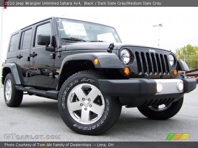 2010 Jeep Wrangler Unlimited Sahara 4x4 in Black