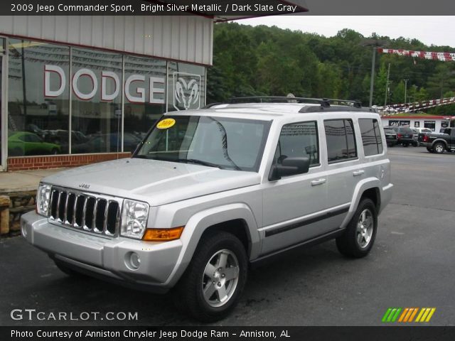 2009 Jeep Commander Sport in Bright Silver Metallic