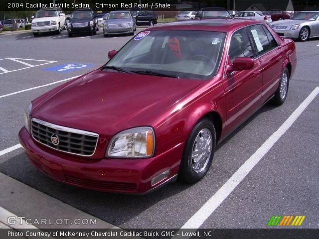 2004 Cadillac DeVille Sedan in Crimson Red Pearl