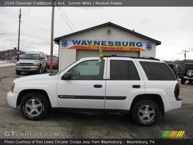 2004 Chevrolet TrailBlazer LS 4x4 in Summit White