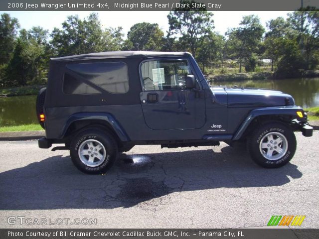 2006 Jeep Wrangler Unlimited 4x4 in Midnight Blue Pearl