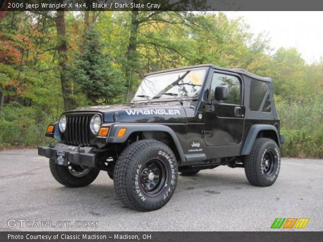 2006 Jeep Wrangler X 4x4 in Black