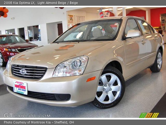 2008 Kia Optima LX in Light Almond Beige