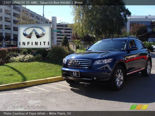 2007 Infiniti FX 35 AWD in Sapphire Blue Metallic