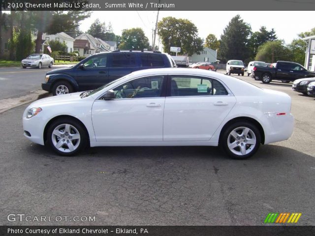 2010 Chevrolet Malibu LS Sedan in Summit White
