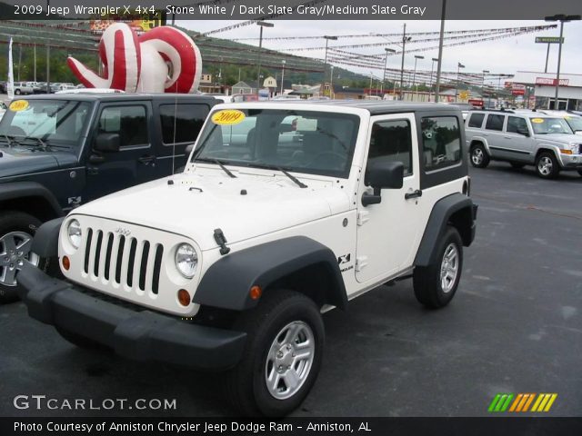 2009 Jeep Wrangler X 4x4 in Stone White