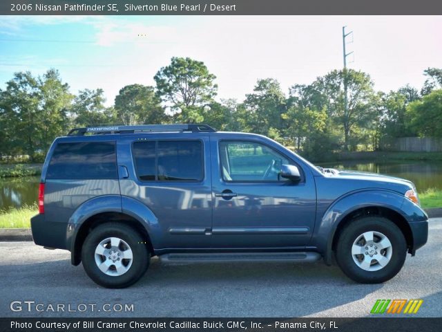 2006 Nissan Pathfinder SE in Silverton Blue Pearl